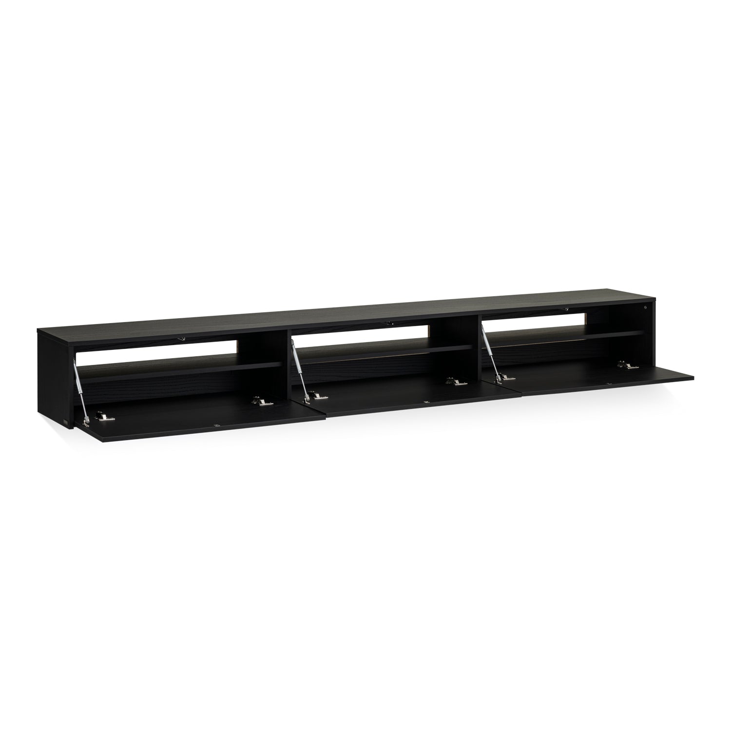 Tv Meubel Zwart Eiken