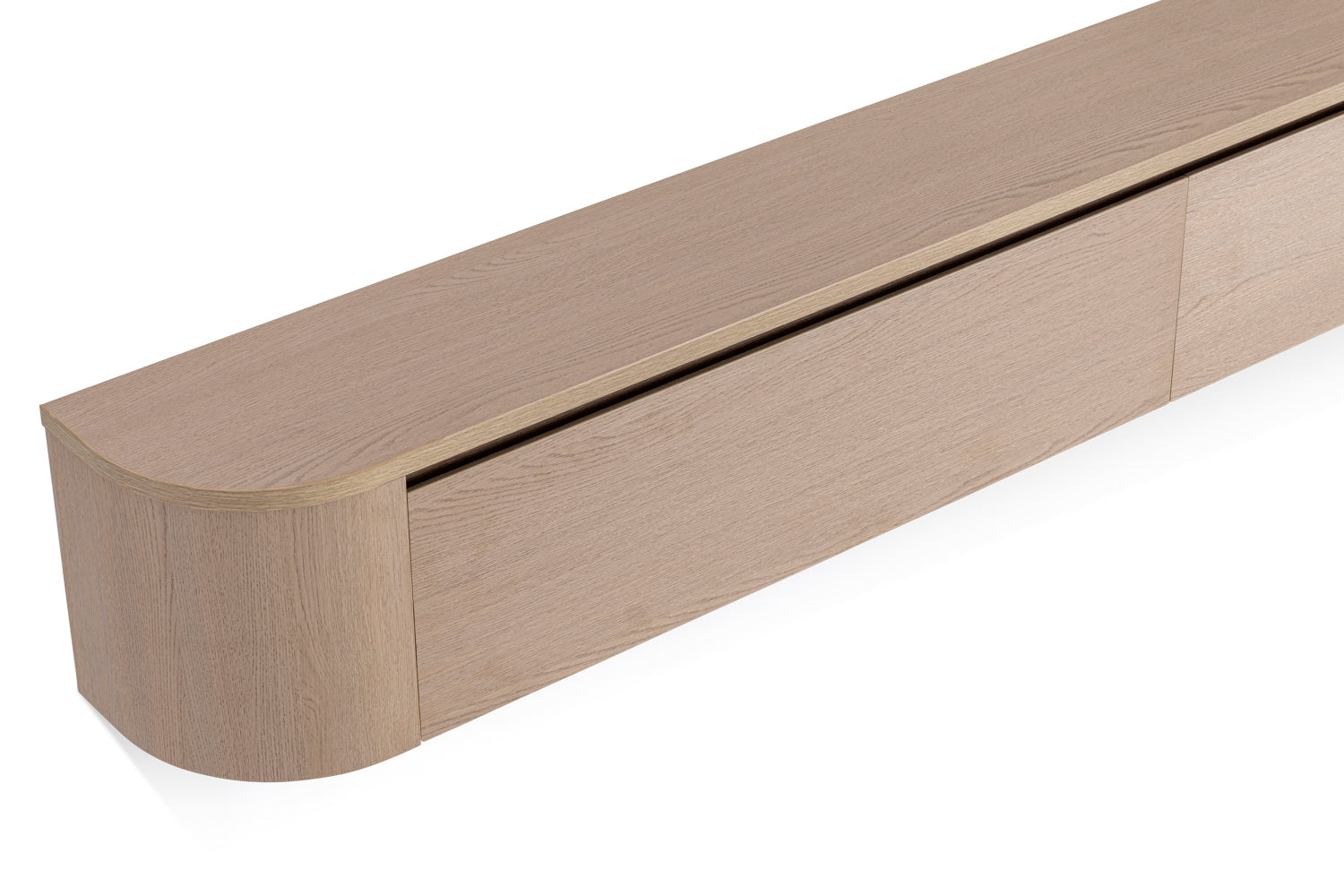 Japandi Tv Meubel Licht Beige Eiken