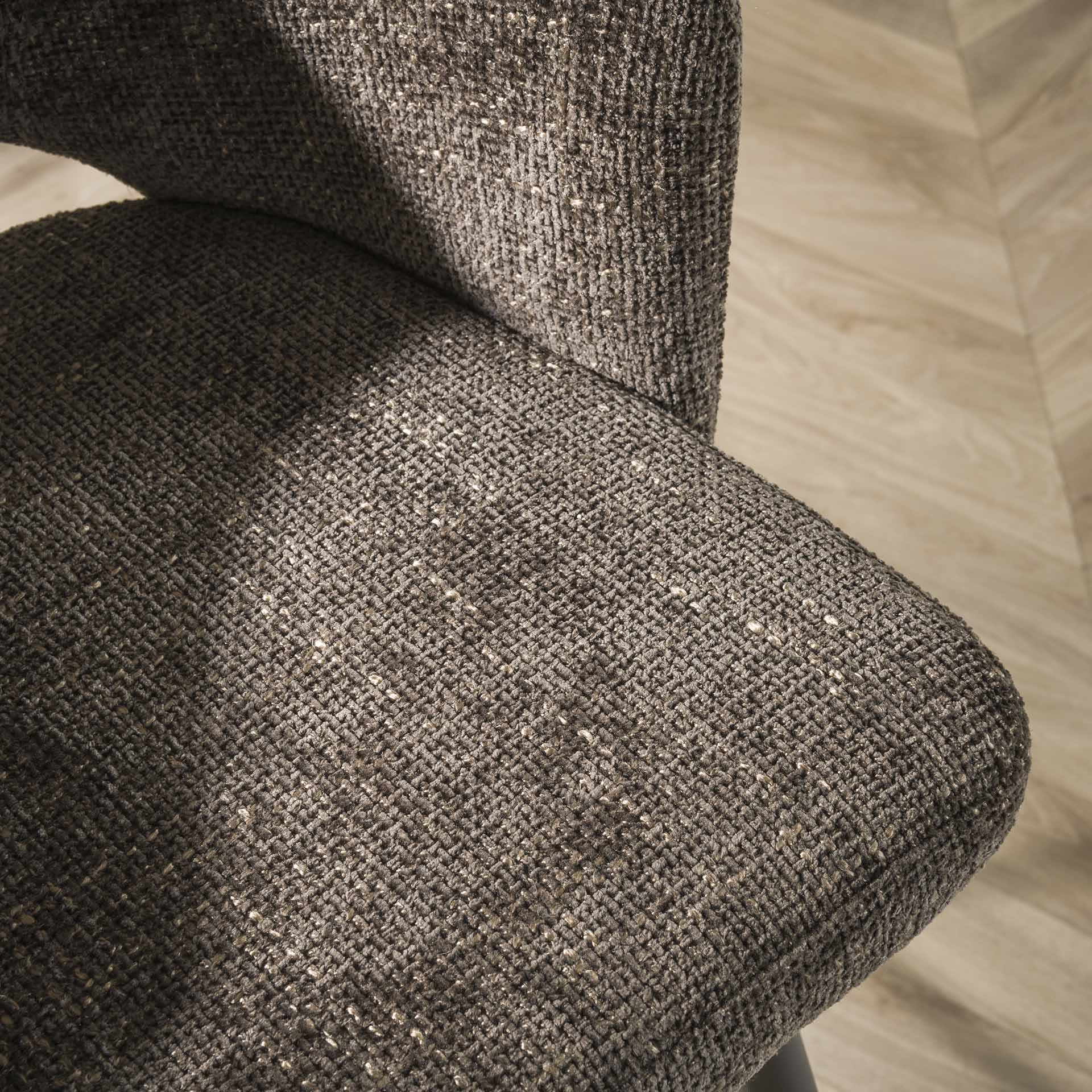 Eetkamerstoel Salon | Bruin Stof