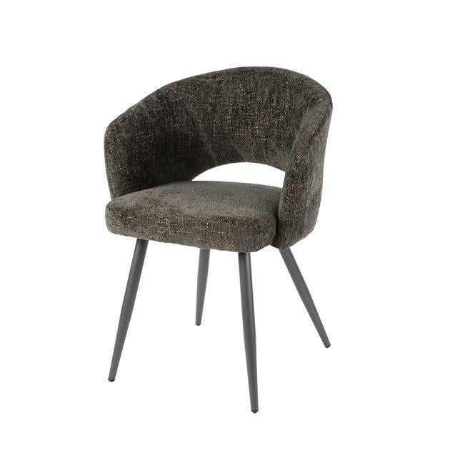 Eetkamerstoel Salon | Bruin Stof
