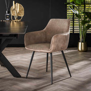 Eetkamerstoel Washington | Zand Ribcord