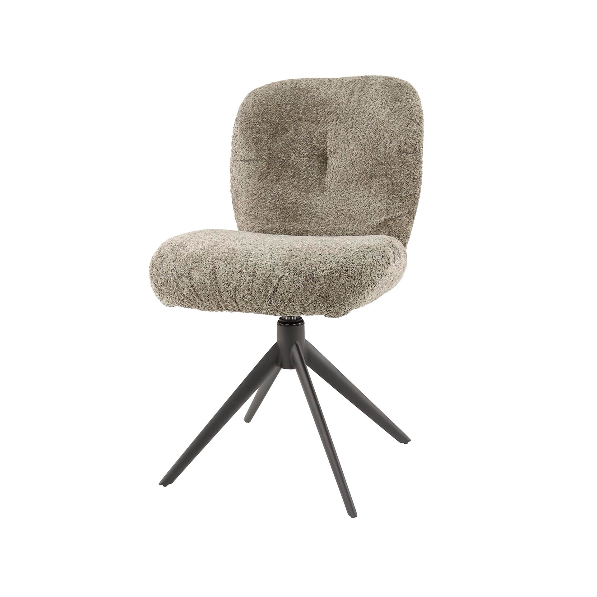 Eetkamerstoel Read | Taupe Bouclé | Magazijn leegverkoop