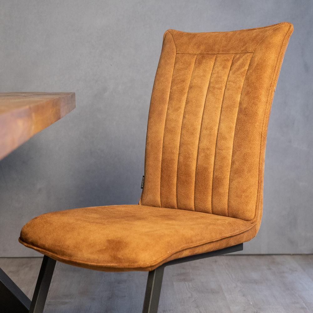 Eetkamerstoel Amara Cognac | Magazijn leegverkoop