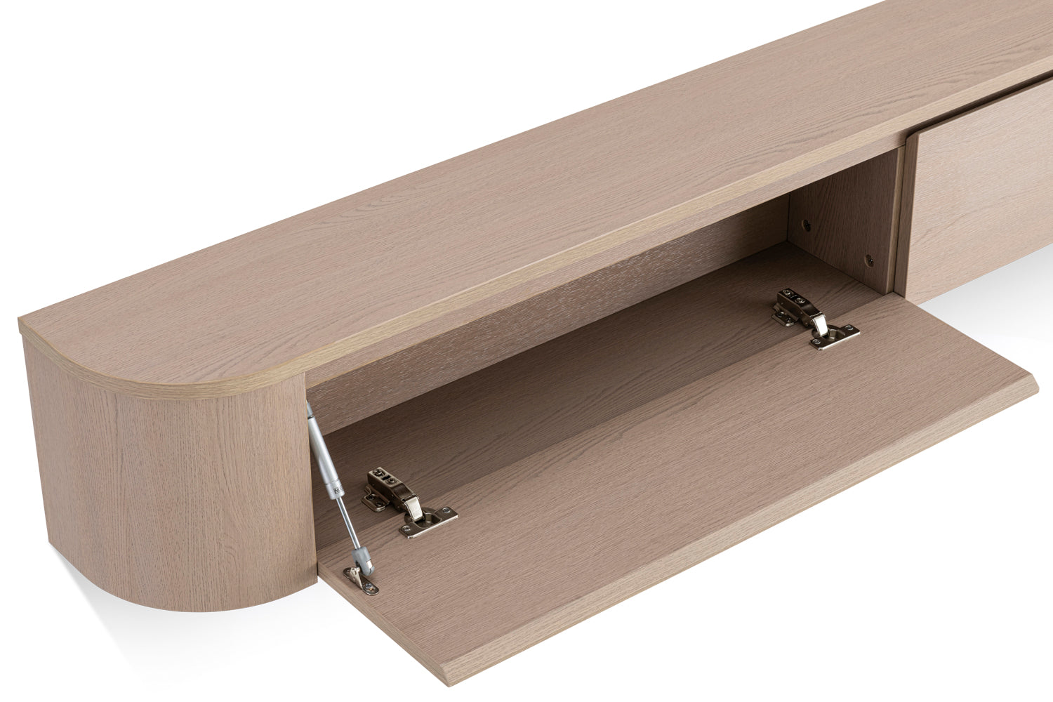 Japandi Tv Meubel Licht Beige Eiken