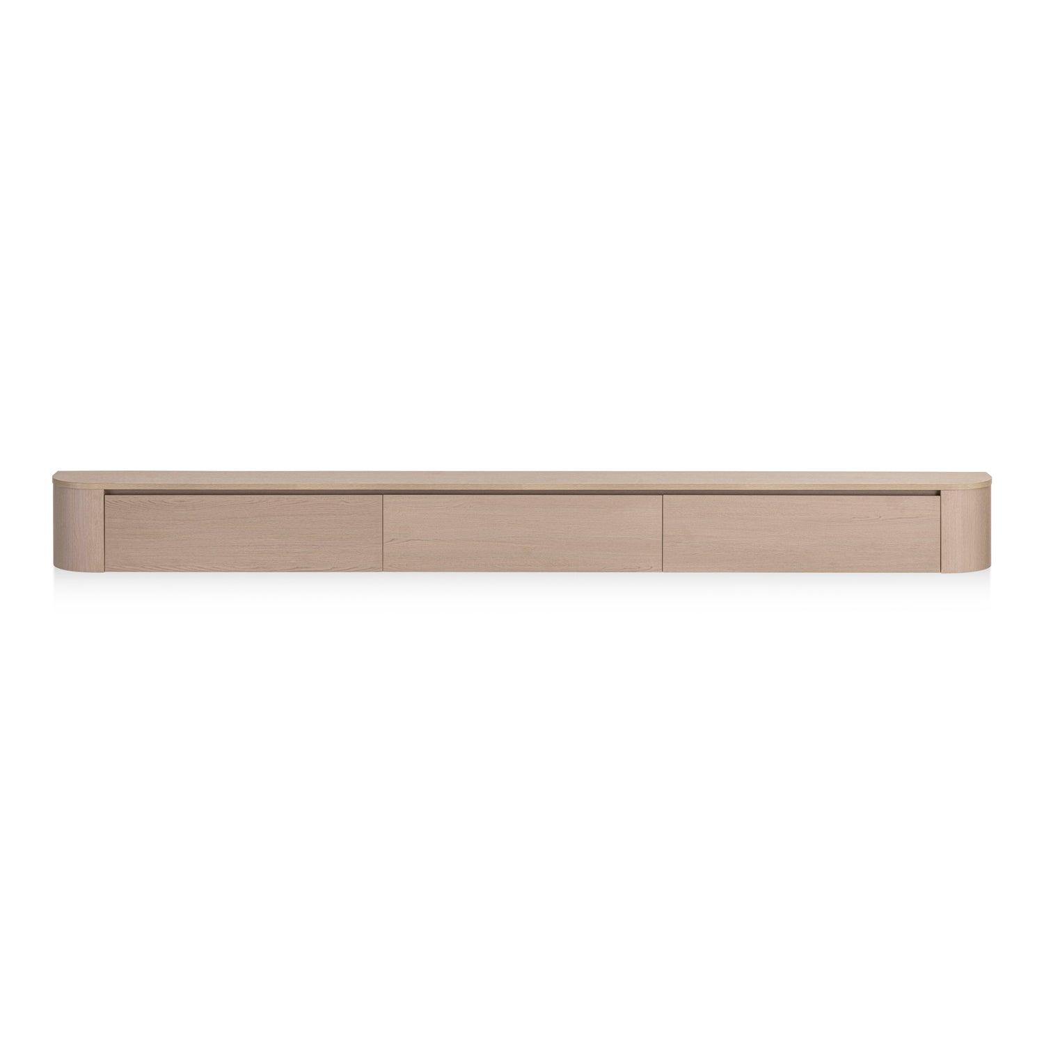Japandi Tv Meubel Licht Beige Eiken