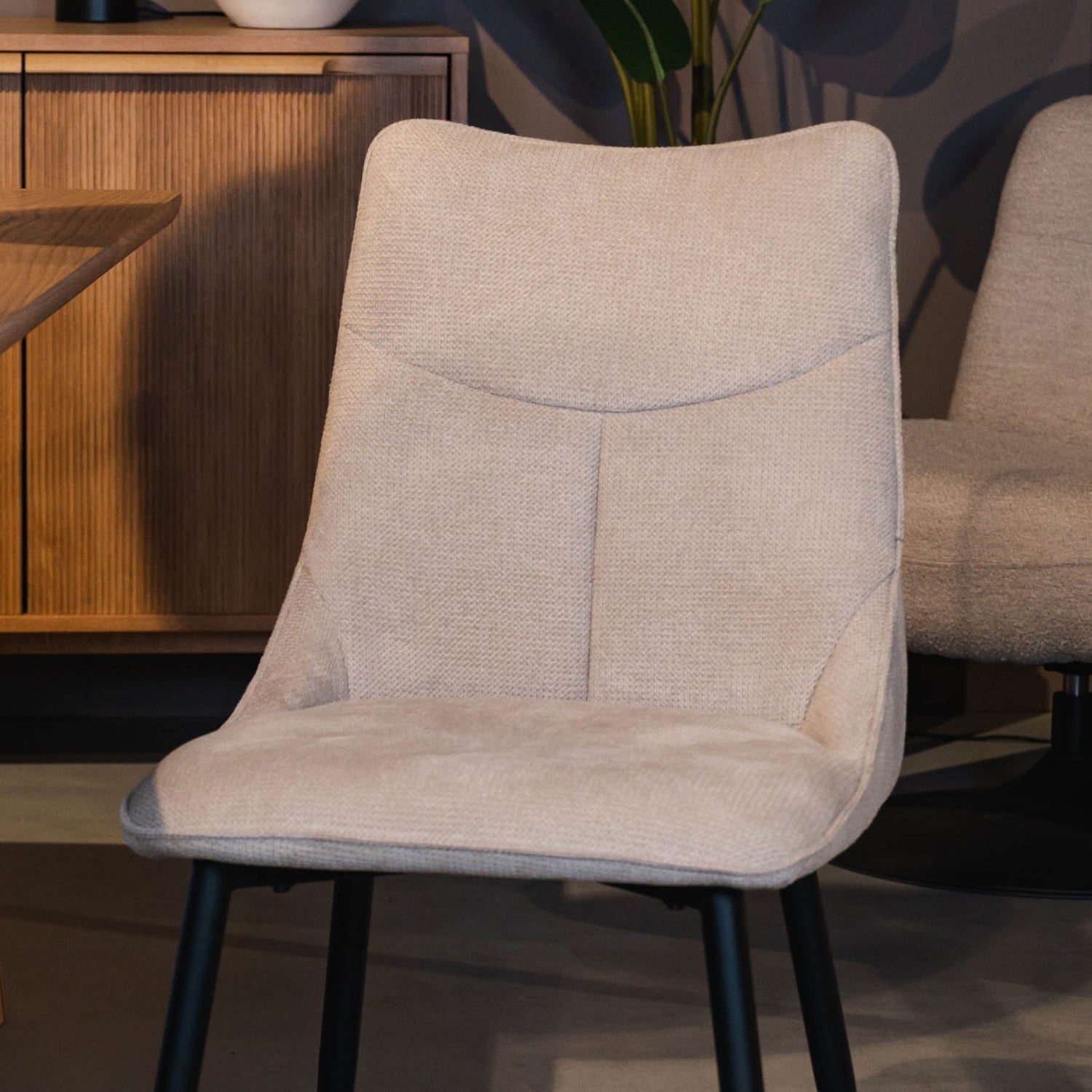 Eetkamerstoel Riv | Naturel Cato | Magazijn leegverkoop
