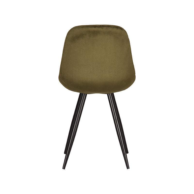 Eetkamerstoel Capri | Groen Velvet