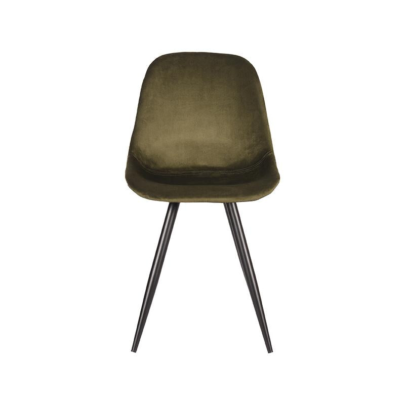 Eetkamerstoel Capri | Groen Velvet