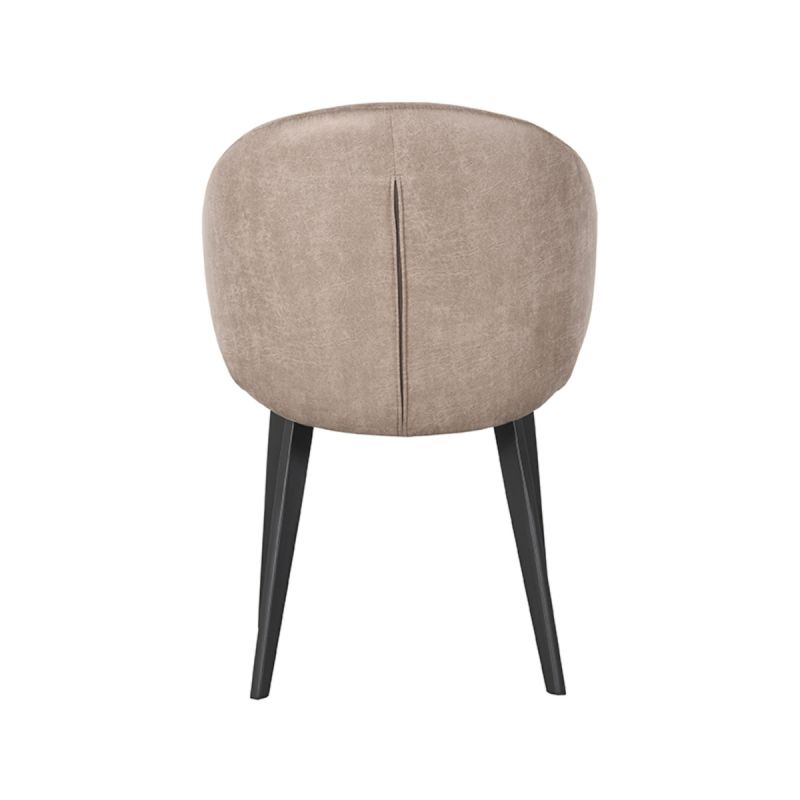 Eetkamerstoel Logan | Taupe Micro Suède