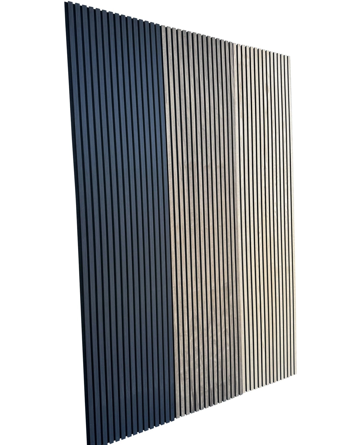 Akoestische wandpanelen - Zwart - 270x60cm