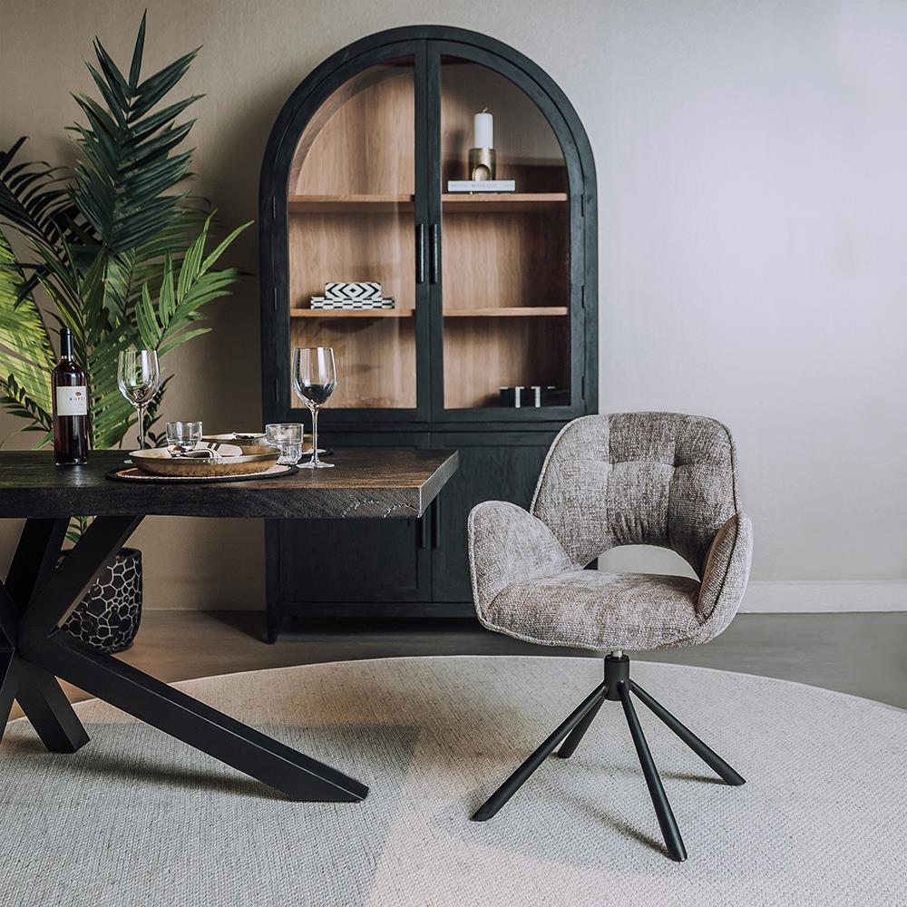Eetkamerstoel Isola | Beige Stof