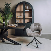 Eetkamerstoel Isola | Beige Stof