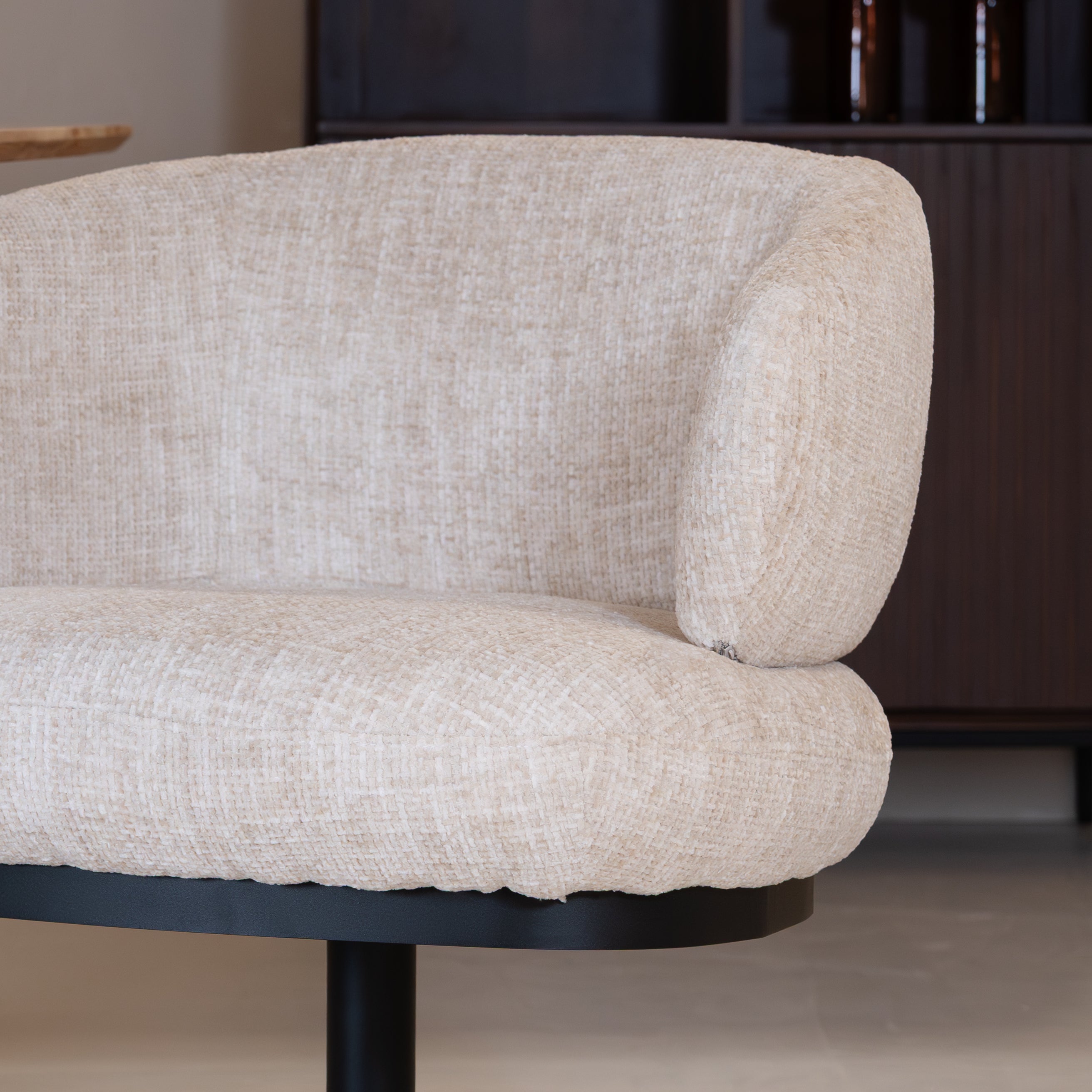 Eetkamerstoel Perca | Beige Stof