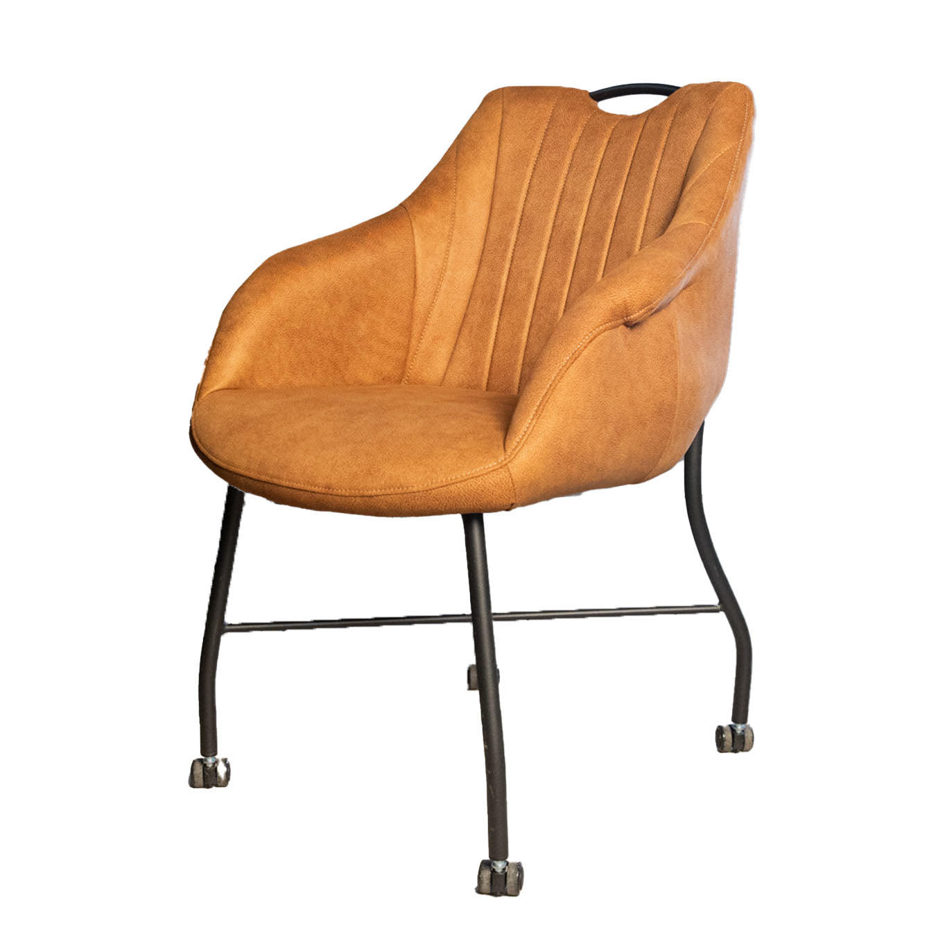 Eetkamerstoel Metric Cognac | Magazijn leegverkoop