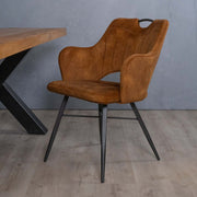 Eetkamerstoel Jewel Cognac