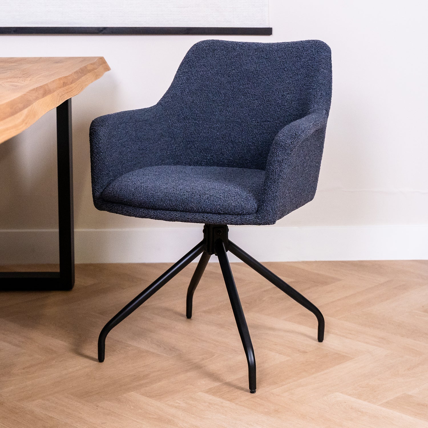 Eetkamerstoel Ortana Indigo | Magazijn leegverkoop