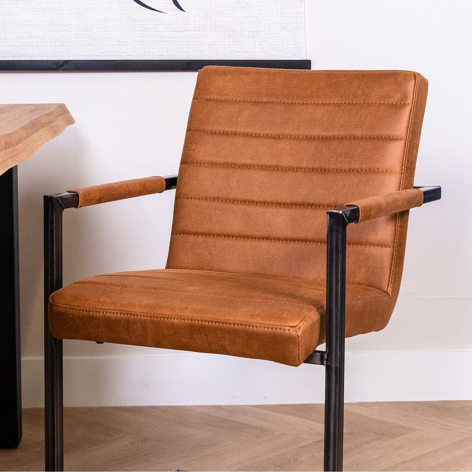 Eetkamerstoel Rocca | Cognac Bull