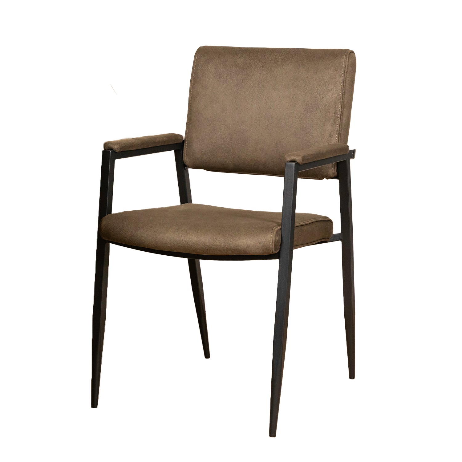 Eetkamerstoel Bodie | Army Microvezel | Magazijn leegverkoop