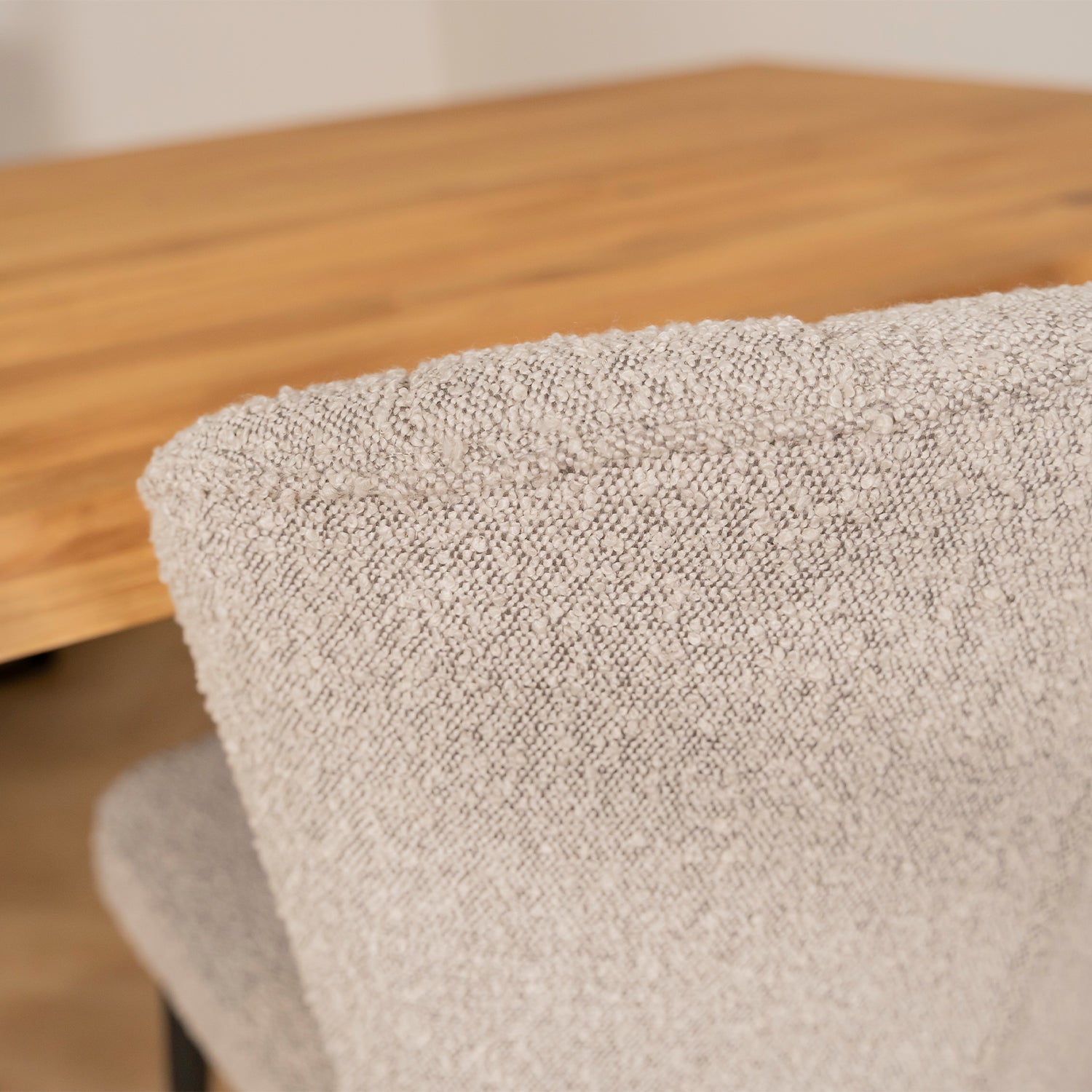 Eetkamerstoel Fourty | Toffee Bouclé