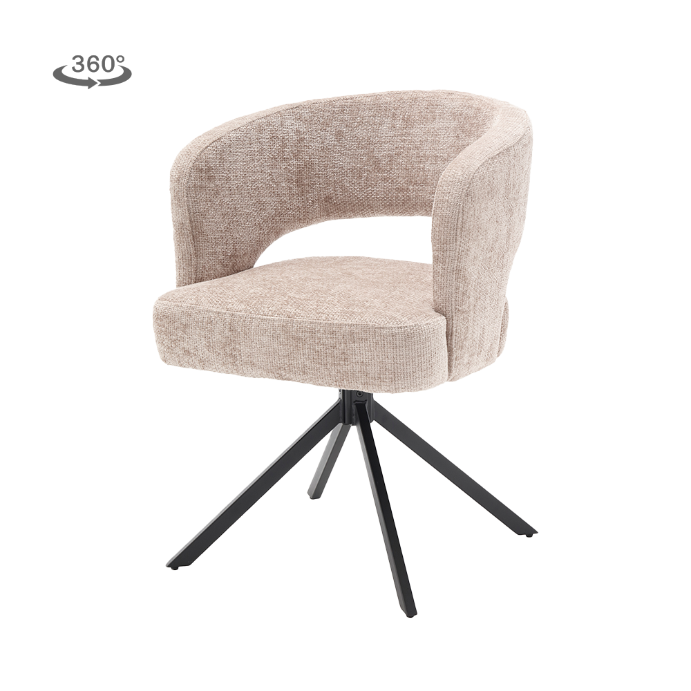 Eetkamerstoel Mura | Beige Stof