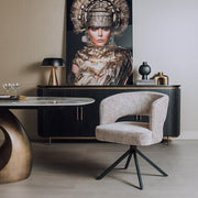 Eetkamerstoel Mura | Beige Stof