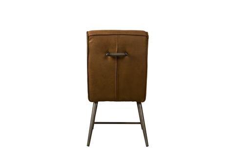 Eetkamerstoel Belmonte | Fabric Cherokee Cognac