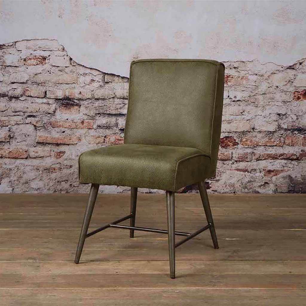 Eetkamerstoel Belmonte | Fabric Cherokee Groen