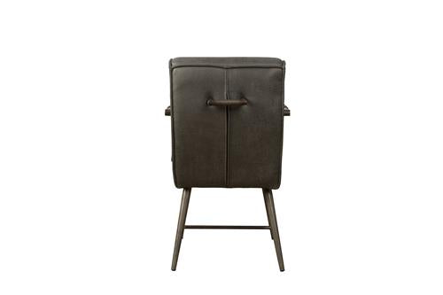 Eetkamerstoel Belmonte | Met armleuning | Fabric Cherokee Grijs