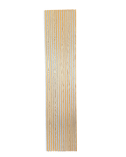Akoestische wandpanelen - Eiken met wit vilt - 270x60cm
