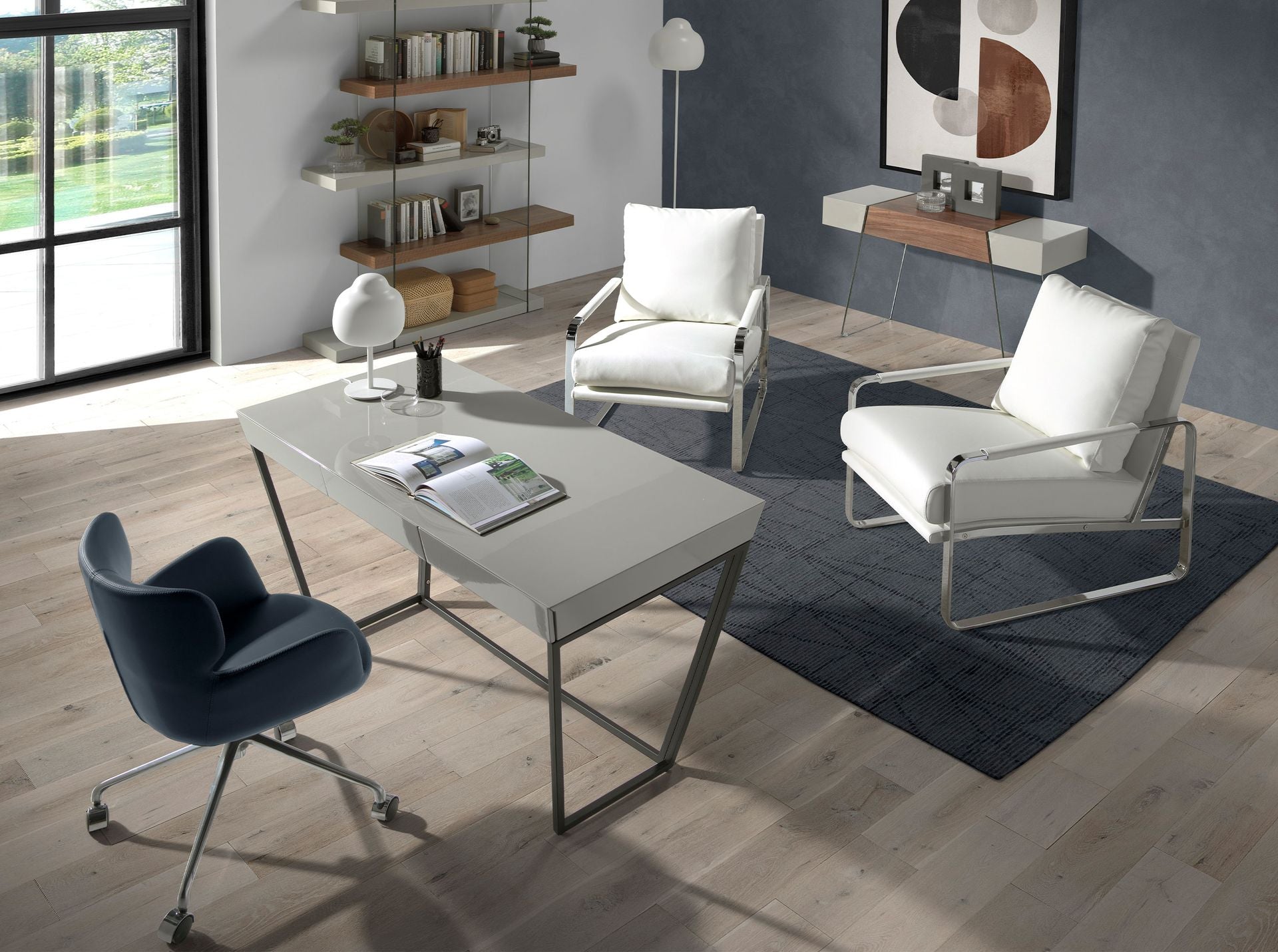 Japandi Fauteuil Sandika ™ ~ Wit