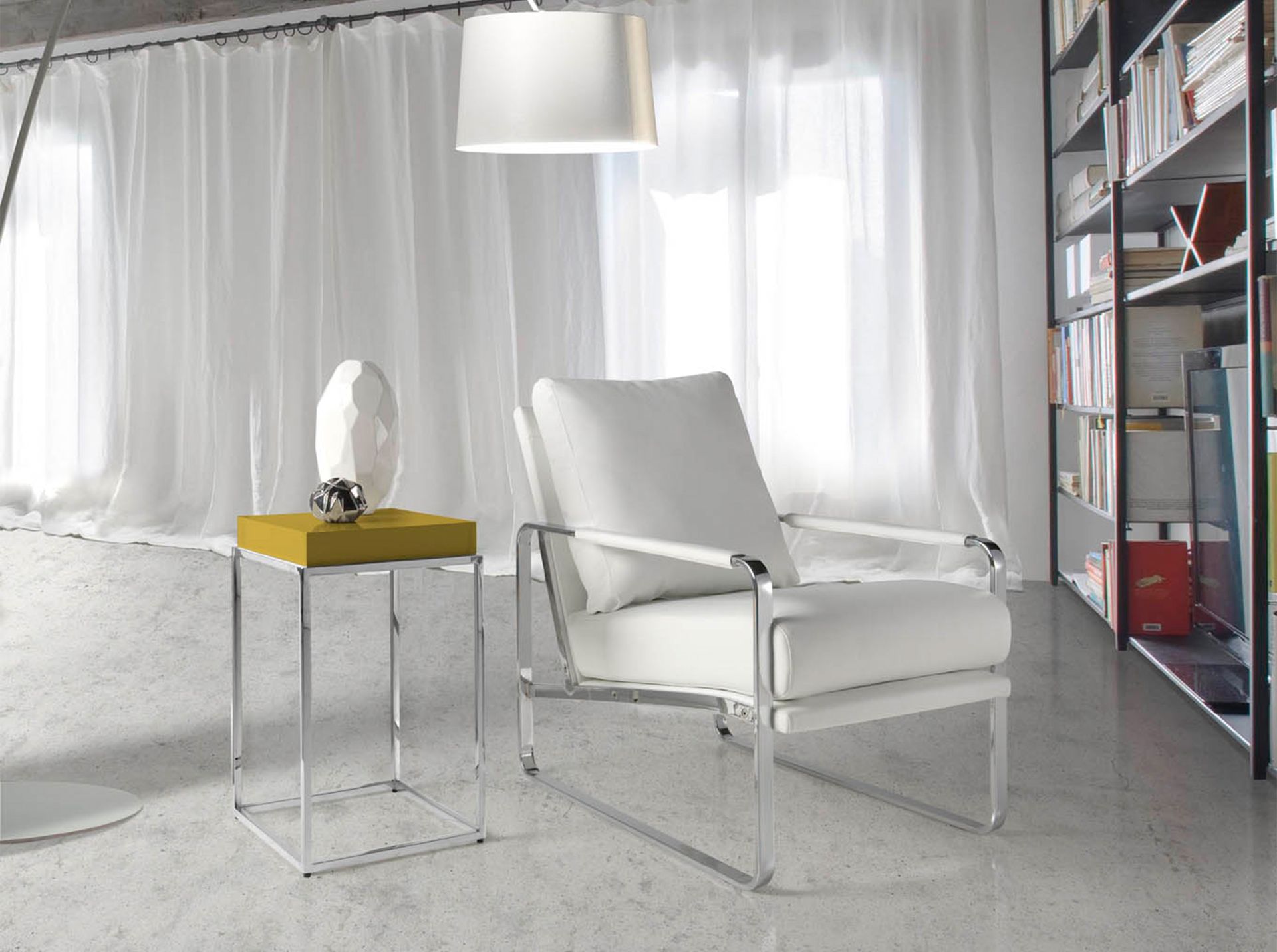 Japandi Fauteuil Sandika ™ ~ Wit