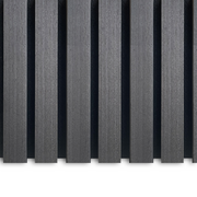 AkuPanel Antraciet-Hout | 240cm x 60cm | 3-zijdig écht houtfineer
