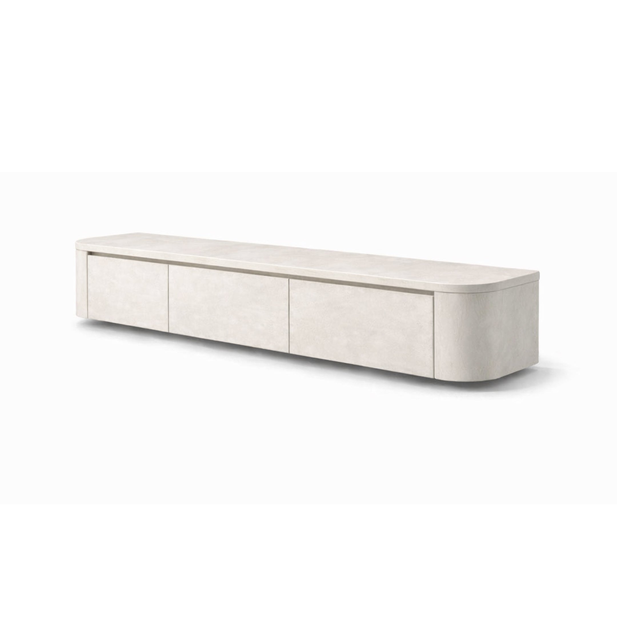 Japandi Tv Meubel Betoncire Off White