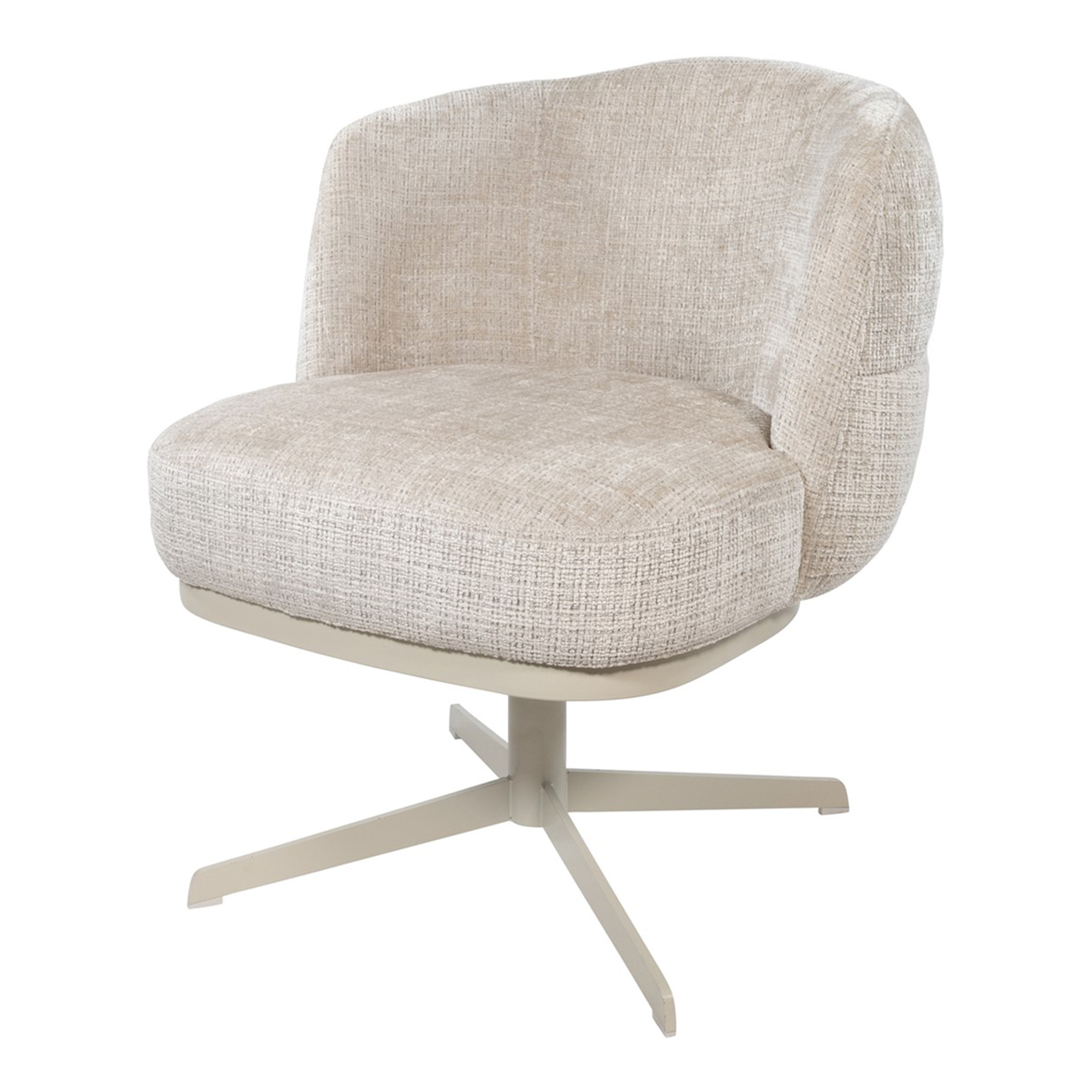 JLo eetkamerstoel | Taupe Stof