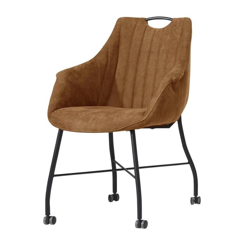 Eetkamerstoel Metric Cognac | Magazijn leegverkoop