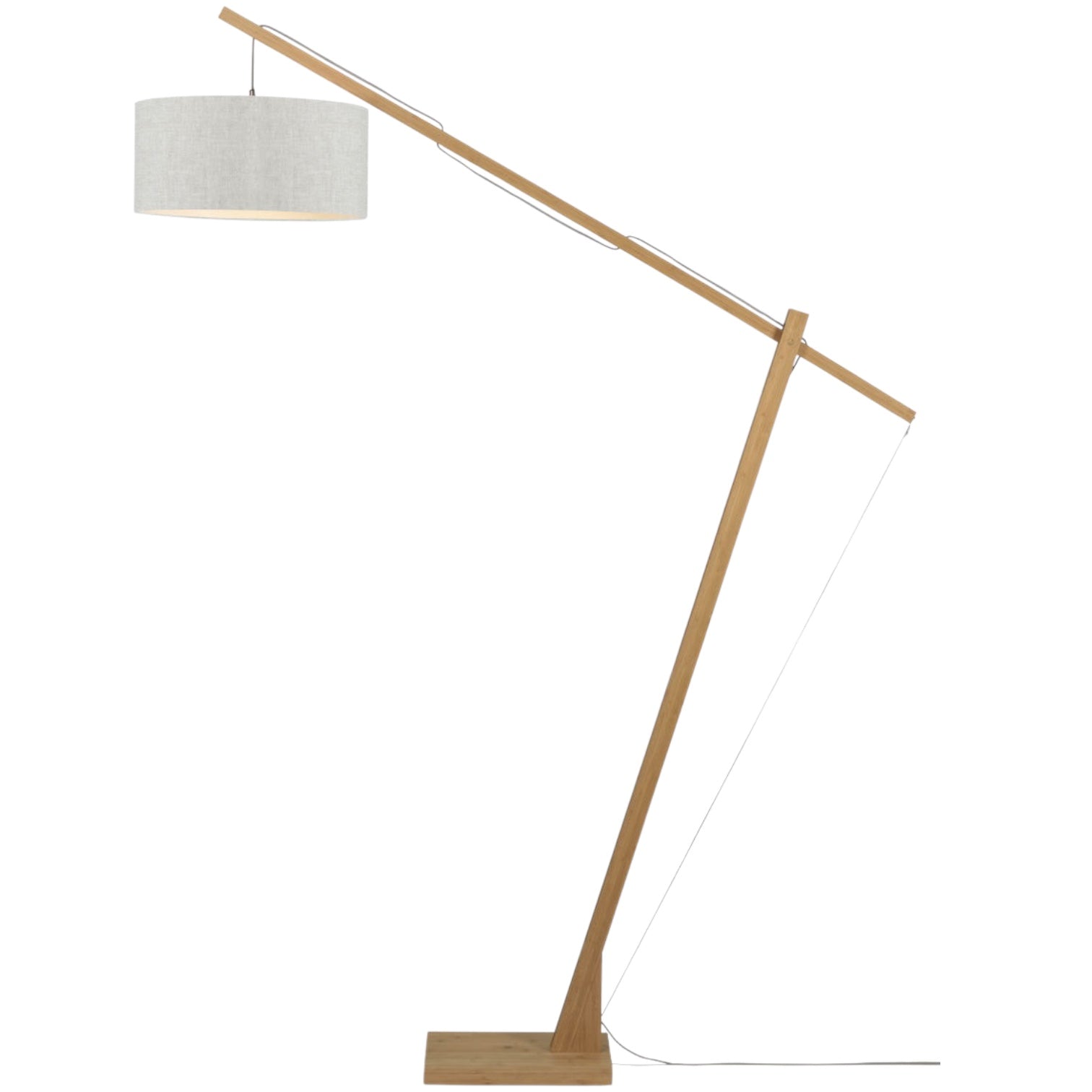 Vloerlamp Montblanc S Licht Linnen